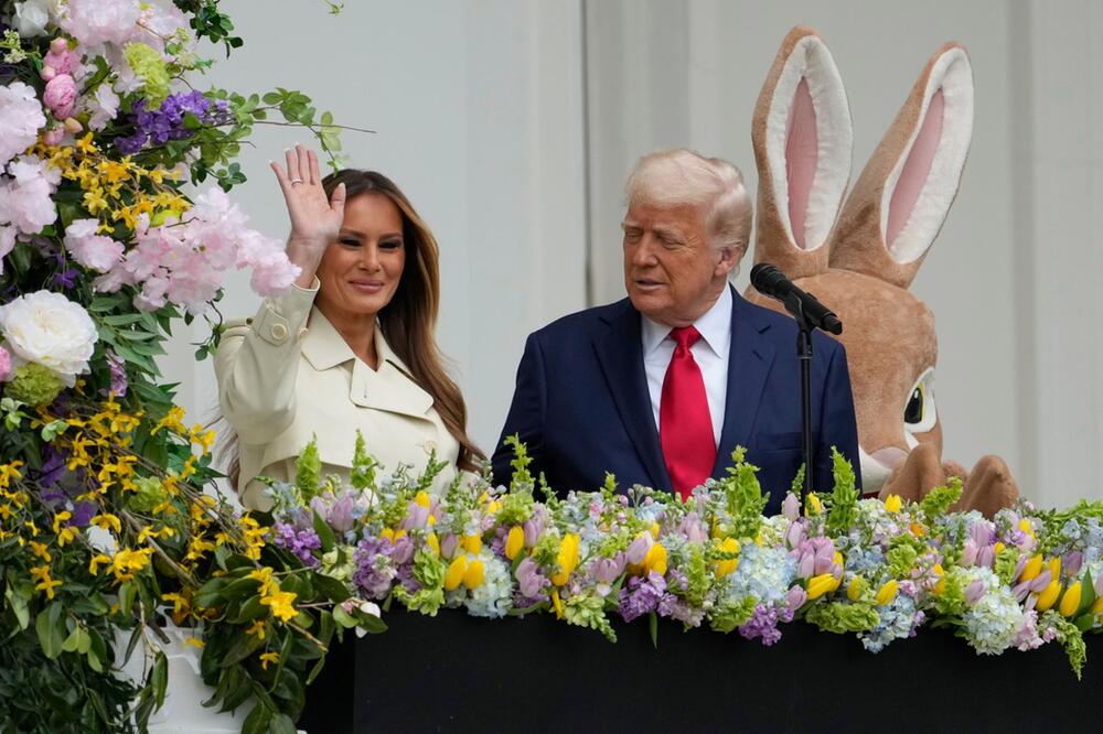 Ostereiersuche im Garten des Weißen Hauses