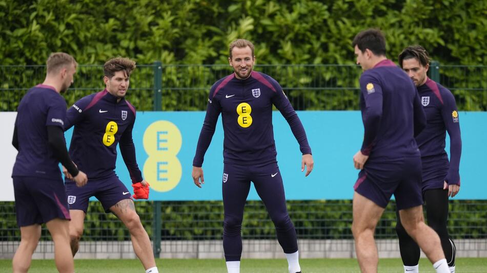 Englands Fußballnationalmannschaft -Training