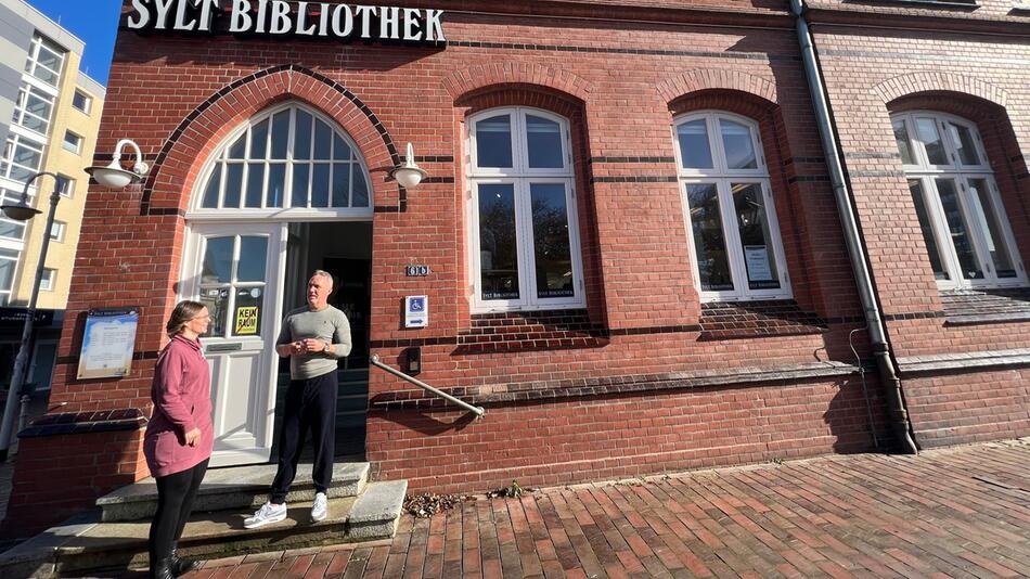 Bibliothek in Westerland auf Sylt