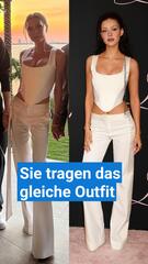 Victoria Beckham trägt das gleiche Outfit wie ihre Schwiegertochter