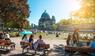 Berlin an einem heißen Sommertag