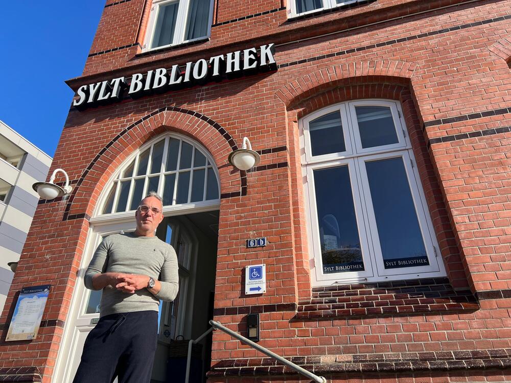 Bibliothek in Westerland auf Sylt