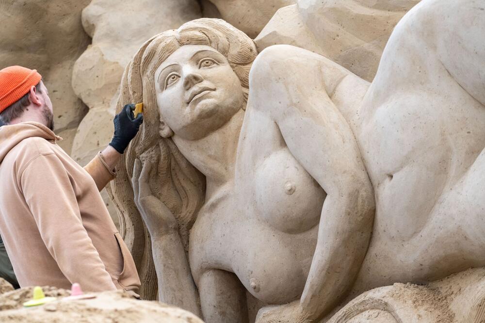 Sandskulpturenfestival auf Rügen