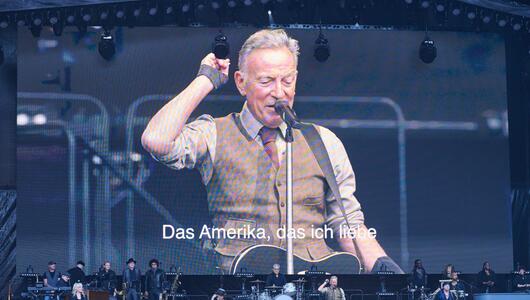 Konzert Bruce Springsteen and The E Street Band - Europatour