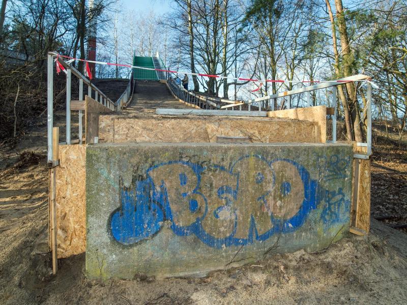 Skispringen in den Diehloer Bergen