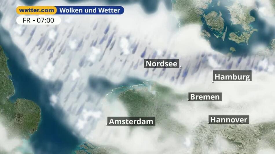 "Nordsee: Dein Wetter für Deine Region!"