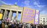 Nach der Wahl in Sachsen-Anhalt - Proteste in Berlin
