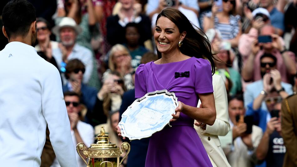 Überraschungsauftritt: Herzogin Catherine sorgt in Wimbledon für Aufsehen