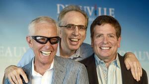 Jim Abrahams (l-r), Jerry Zucker und David Zucker