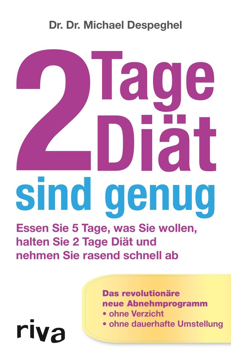 Buchcover "2 Tage Diät sind genug"