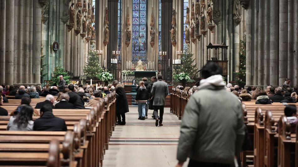 Pontifikalamt im Kölner Dom