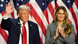 Melania und Donald Trump stehen vor dem Einzug ins Weiße Haus.