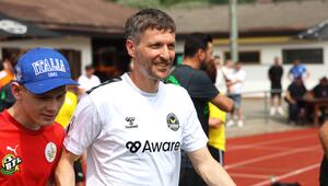 Benny Lauth beim "Bananenflanker-Legendenspiel" am 15.6.2025 am Tegernsee.