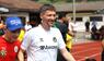 Benny Lauth beim "Bananenflanker-Legendenspiel" am 15.6.2025 am Tegernsee. 