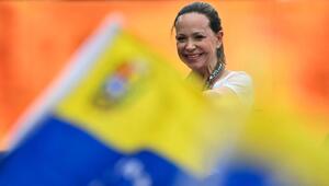 Oppositionspolitikerin und Friedensnobelpreisträgerin María Corina Machado