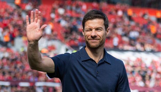 Trainer Xabi Alonso