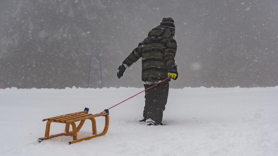 Schnee im Bayerischen Wald