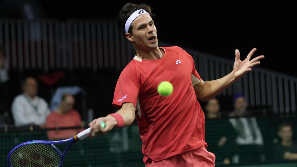 Daniel Altmaier steht beim ATP-Turnier von Rotterdam im Viertelfinale