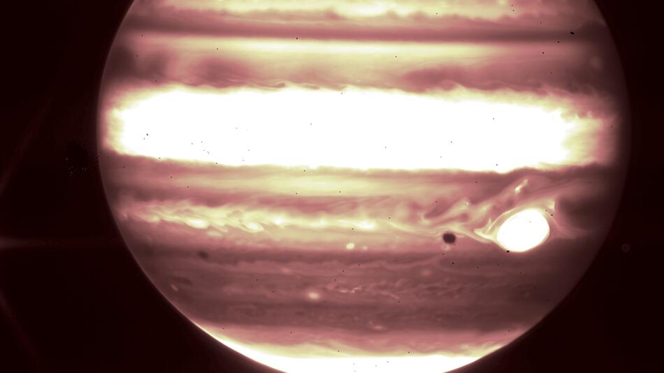 James-Webb-Weltraumteleskop: NASA veröffentlicht spektakuläre Bilder vom Jupiter