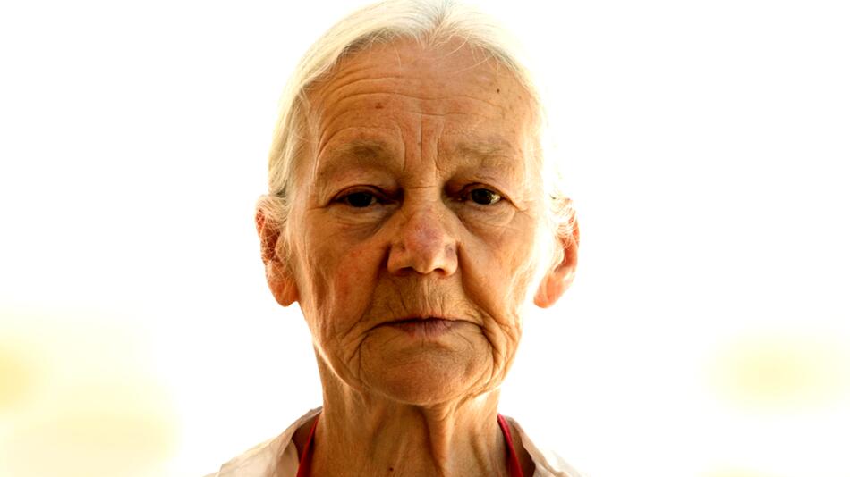 alte Frau, Porträtfoto
