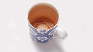 Tee, Schmutz, Rückstände, Tasse, braun. Teerand