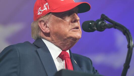 US-Präsident Trump bei Wahlkampfveranstaltung