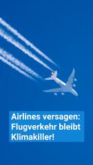 Airlines versagen: Flugverkehr bleibt Klimakiller