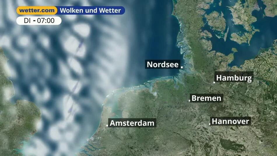 "Nordsee: Dein Wetter für Deine Region!"