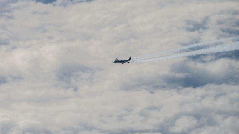 Unsicher über den Wolken