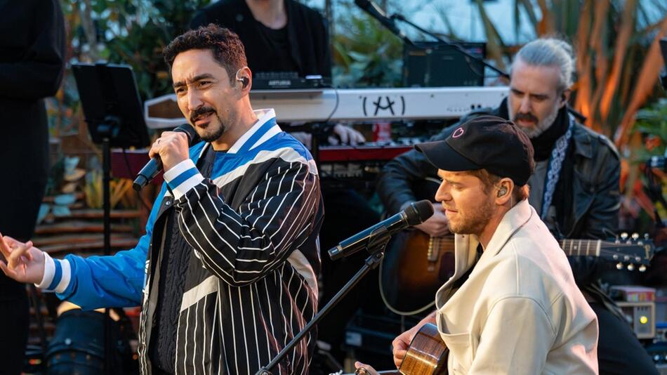 "Sing meinen Song - Das Tauschkonzert": Eko Fresh (l.) und Johannes Oerding.