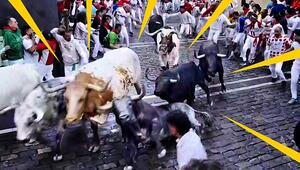 Chaos bei spanischem Stierlauf: Bulle bricht aus – mehrere Verletzte