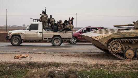 Konflikt in Syrien - Deir Hafir