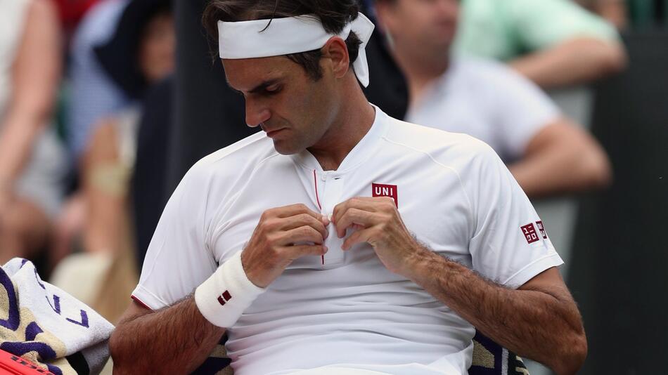 Wimbledon 2018 - Federer in Trikot von Uniqlo