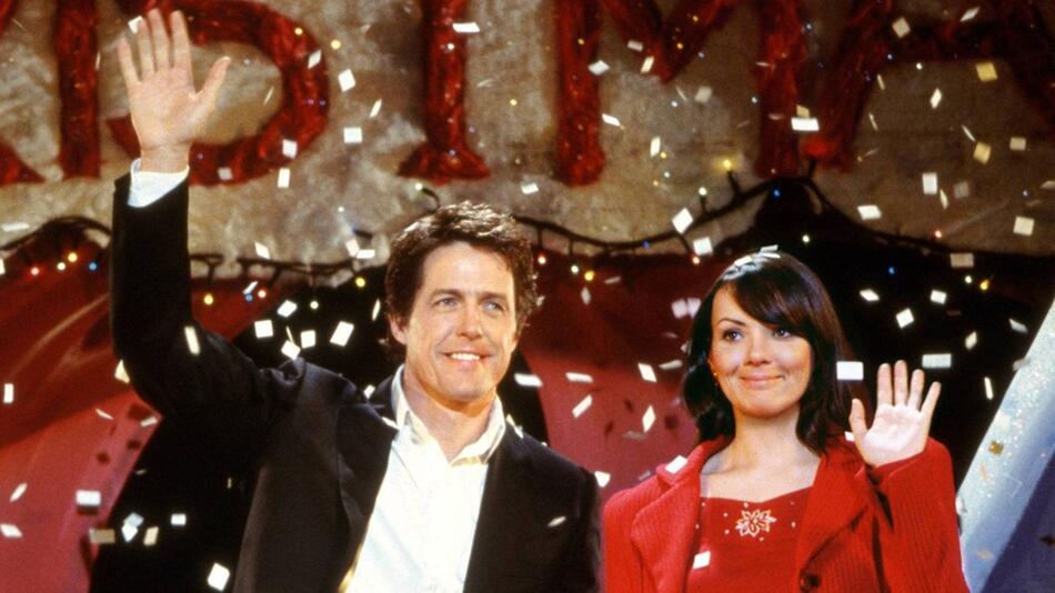 Hugh Grant und Martine McCutcheon in "Tatsächlich... Liebe".