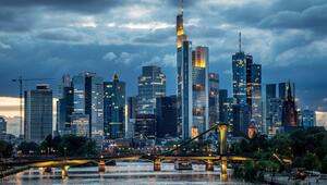 Skyline Bankenviertel in Frankfurt am Main