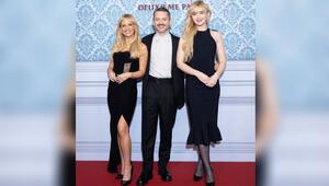 Sarah Michelle Gellar (li.), Elijah Wood und Kathryn Newton bei der Premiere von "Ready or Not 2 ...