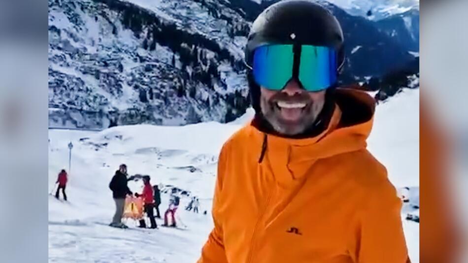 Beeindruckend: Jürgen Klopp zeigt ungeahnte Talente auf der Skipiste