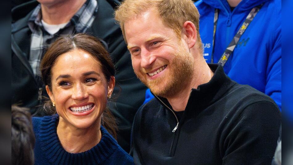 Herzogin Meghan an der Seite von Prinz Harry bei den Invictus Games in Kanada.