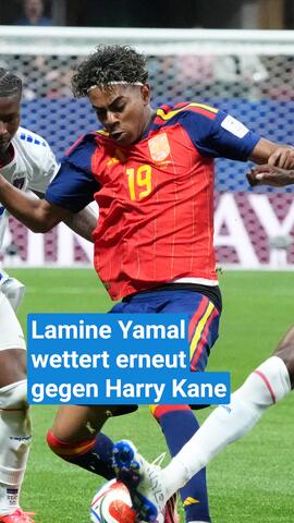 Lamine Yamal wettert erneut gegen Harry Kane