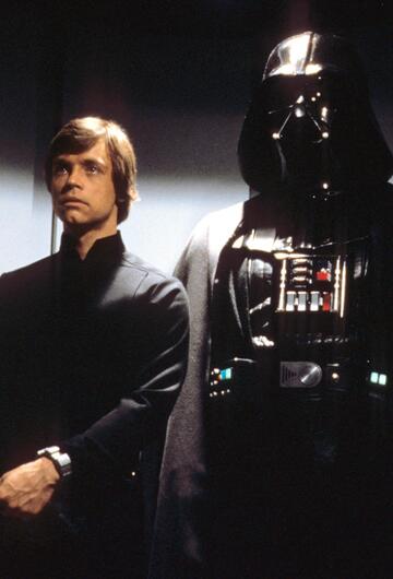 Star Wars: Episode VI - Die Rückkehr der Jedi-Ritter, Darth Vader und Luke Skywalker