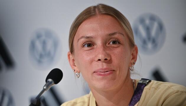 Frauenfußball-EM - Pressekonferenz Deutschland