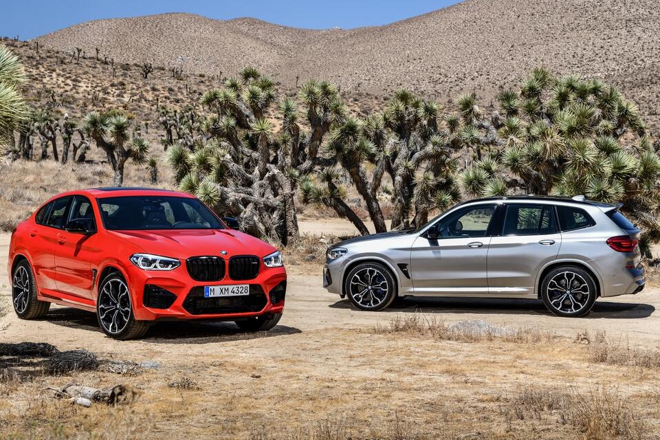 Kraftvolles Doppelpack Der Neue Bmw X3 M Und Der Neue Bmw X4 M