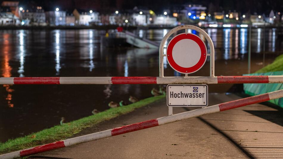 Hochwasser an der Mosel