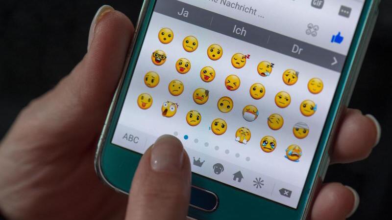 Emojis auf dem Handy