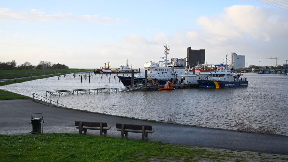 Sturmflut an Nordsee