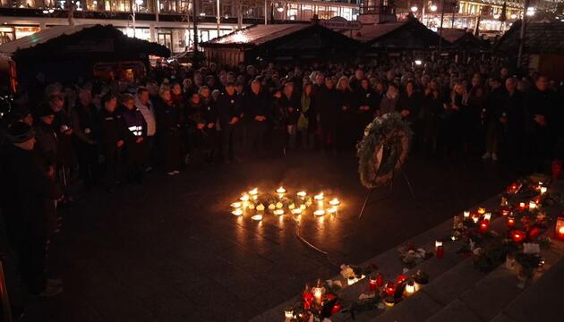 Berlin gedenkt der Anschlagsopfer vom Weihnachtsmarkt