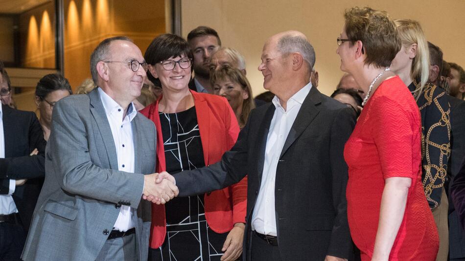 Ergebnis des SPD-Mitgliedervotums zum Parteivorsitz