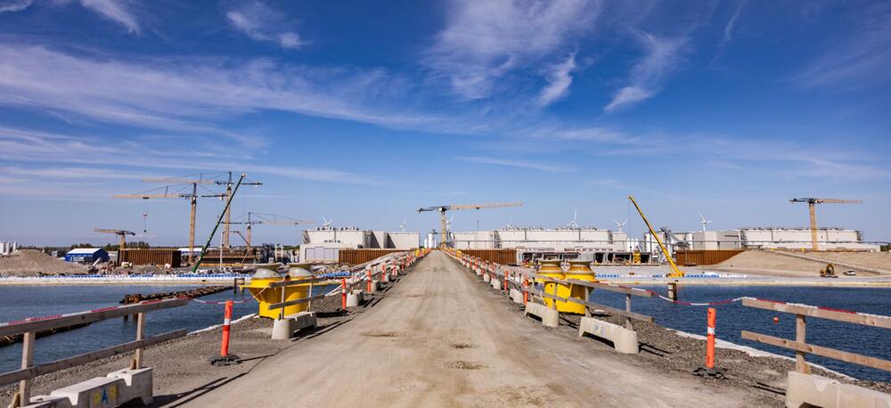 Bau des Fehmarnbelt-Tunnels schreitet voran