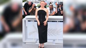 Mia Threapleton beim Photocall in Cannes.