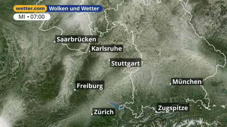 "Stuttgart / Württemberg: Dein Wetter für Deine Region!"